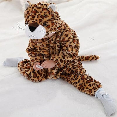 Pyjama Bebe - FluffyToddler™ - Léopard