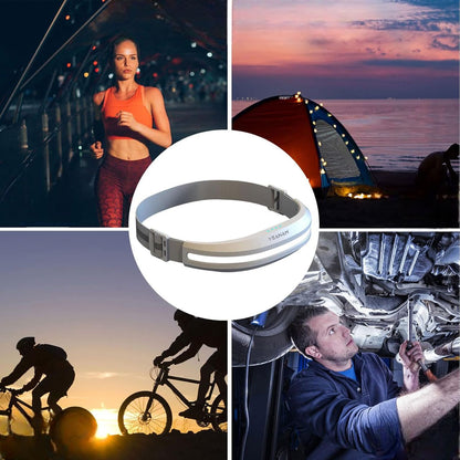 Lampe Frontale - PortableHeadlamp™ - Argent