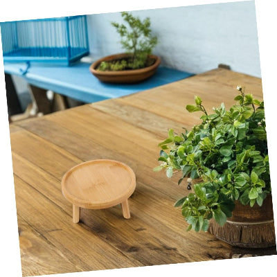 Support pour Pot de Fleur - VaseLift™ - Bois