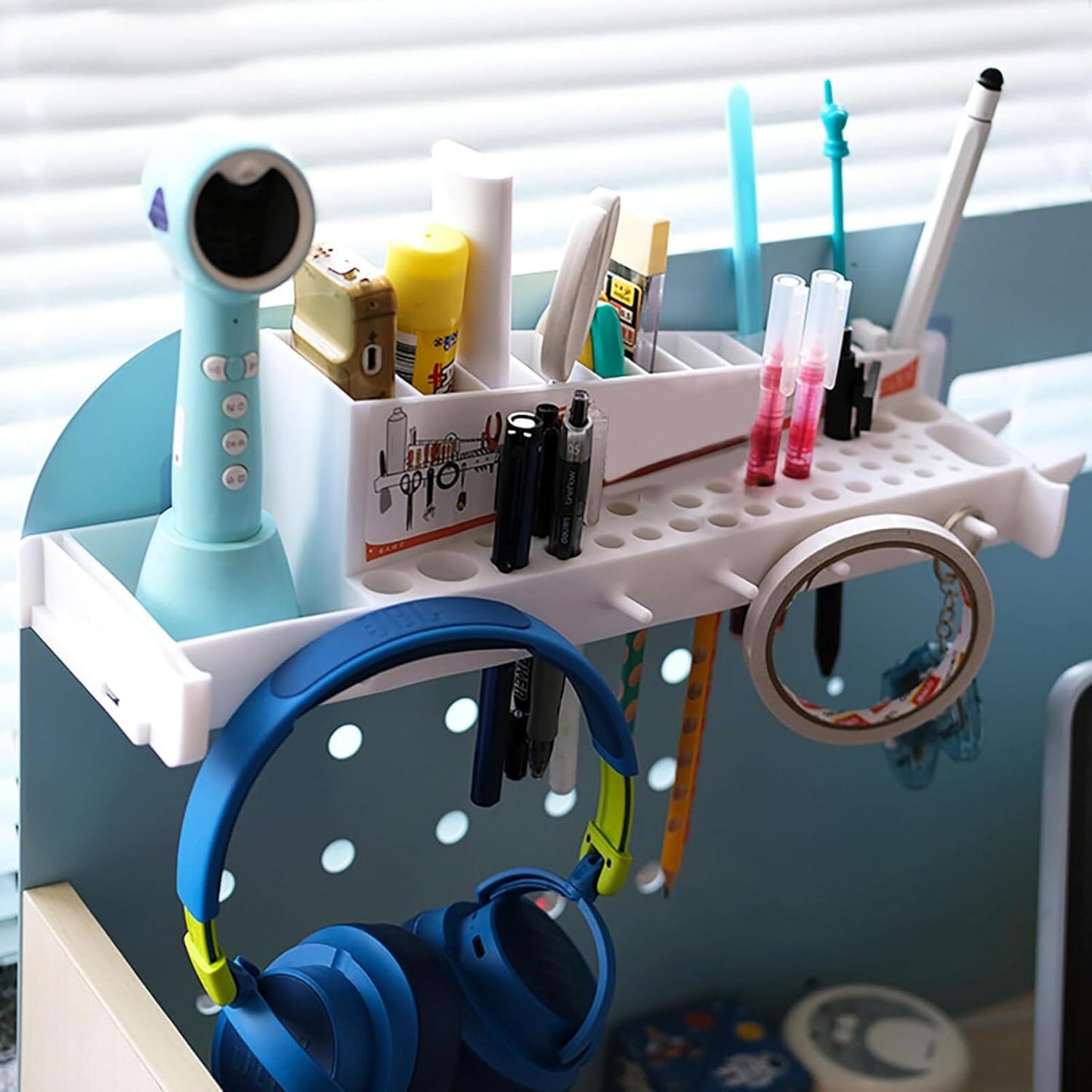 Porte Outils Mural - WorkshopsOrganizer™ - Blanc