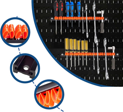 Porte Outils Mural - ToolRack™ - Orange