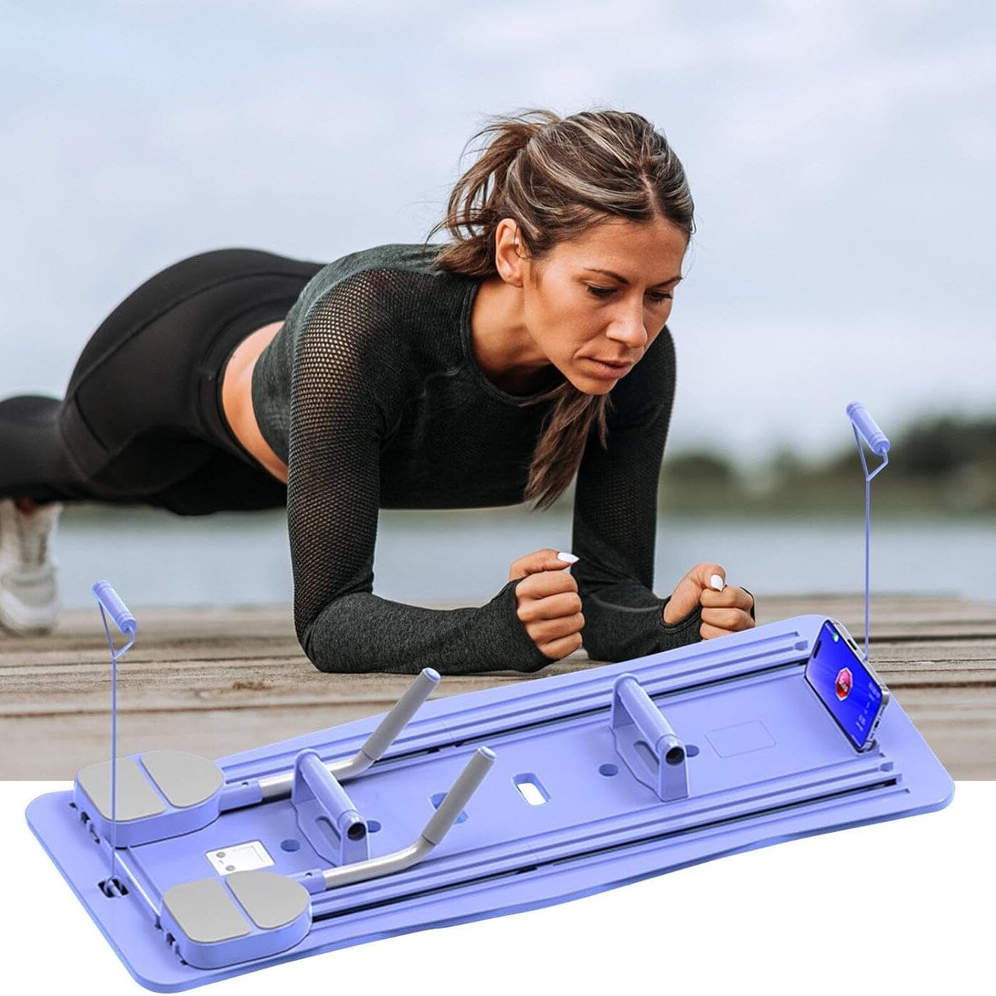 Exercice Abdominaux - AbdominalExerciseBoard™ - Lavande