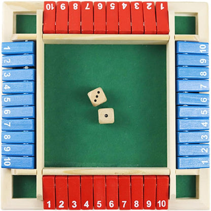 Jeu de Dés - Fun4Sides™ - Rouge Bleu
