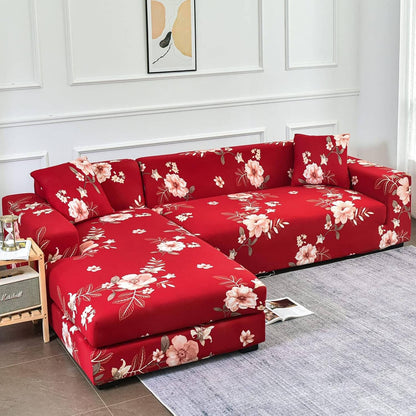 LoungeProtec™ - Fleurs rouges