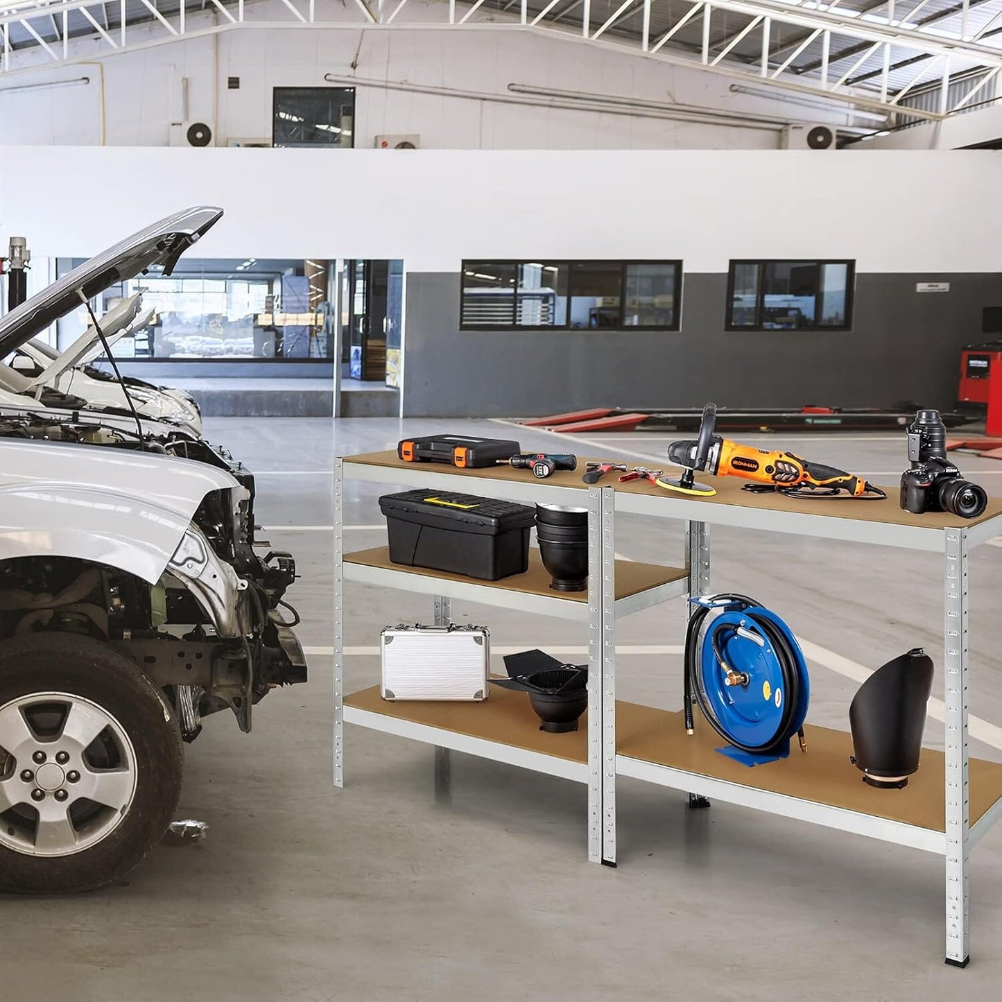 Étagère Métallique - MegaRack™ - Argent