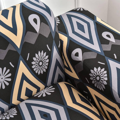 LoungeProtec™ - Losanges Bleu Beige