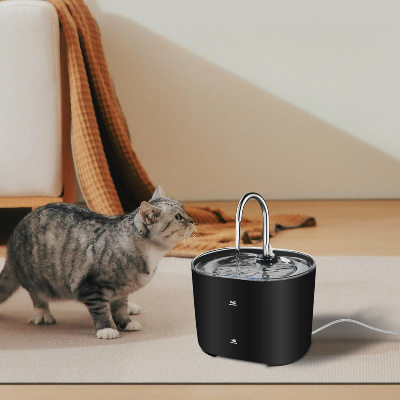 FONTAINE A EAU CHAT - WhiskerFountain™ - Noir