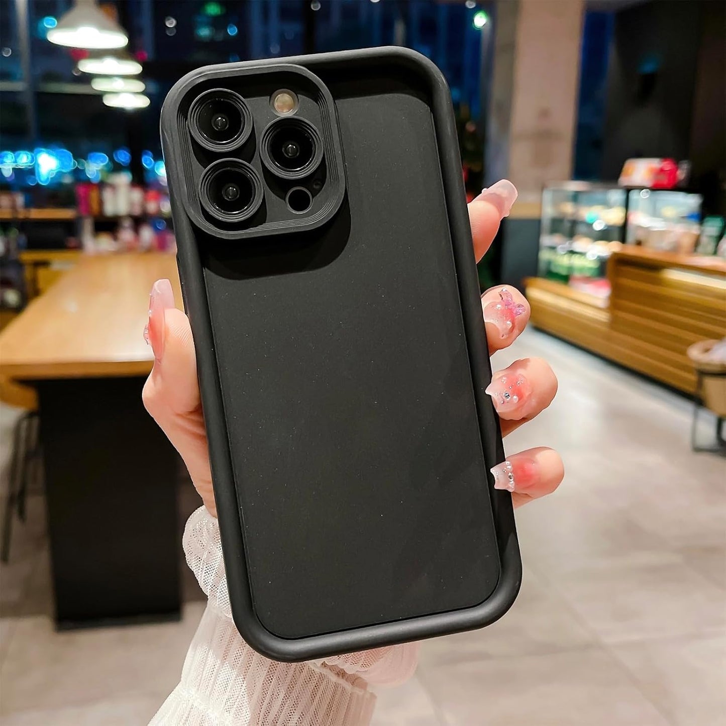 Coque Téléphone - CandySoftPhoneCase™ - Noir