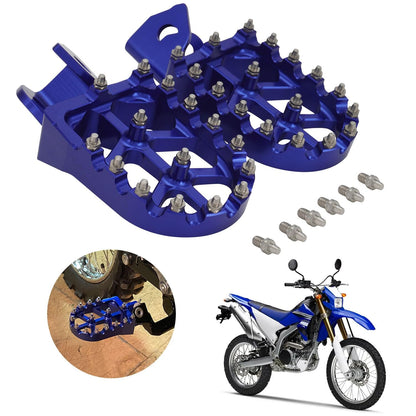 Repose Pieds - MotorcycleFootpegs™ - Bleu