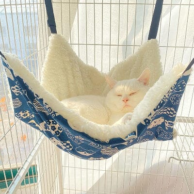 Hamac pour Chat - PetCradle™ - Bleu