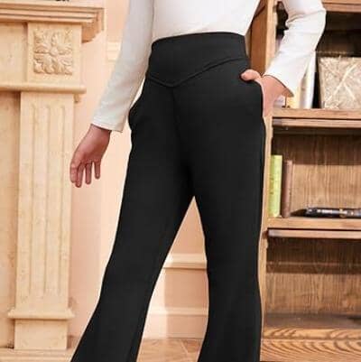 Legging fille - FlareFlex™ - Noir