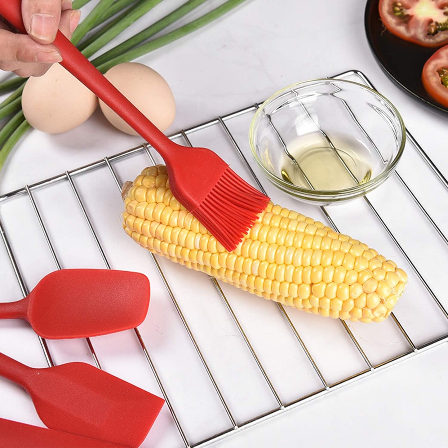 Spatule en Silicone - ChefFlexSpatula™ - Rouge
