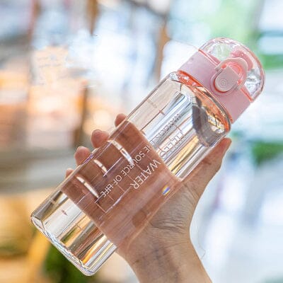 Gourde de Sport - FitBottle™ - Rose Transparent