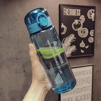 Gourde de Sport - FitBottle™ - Bleu Transparent