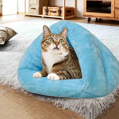 Lit pour Chat - SnugHut™ - Bleu