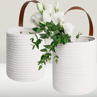 Panier mural - WallHangingFlowerBasket™ - Blanc