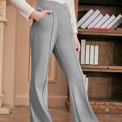 Legging fille - FlareFlex™ - Gris