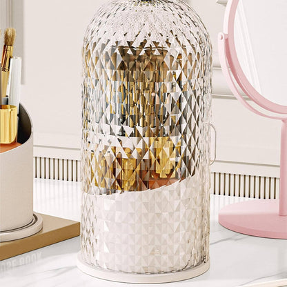 Organisateur Maquillage - MakeupBrushHolder™ - Diamant Blanc
