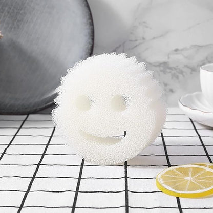 Eponge Smiley - SpongeJoy™ - Blanc