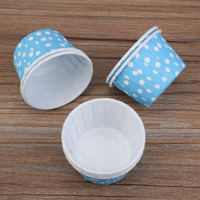 Caissette pour Muffins - CupcakeWrappers™ - Point Bleu