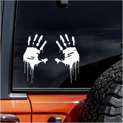 AUTOCOLLANT VOITURE - GhostSticker™ - Blanc