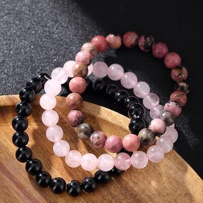 CrystalBracelets™ - Rose Noir