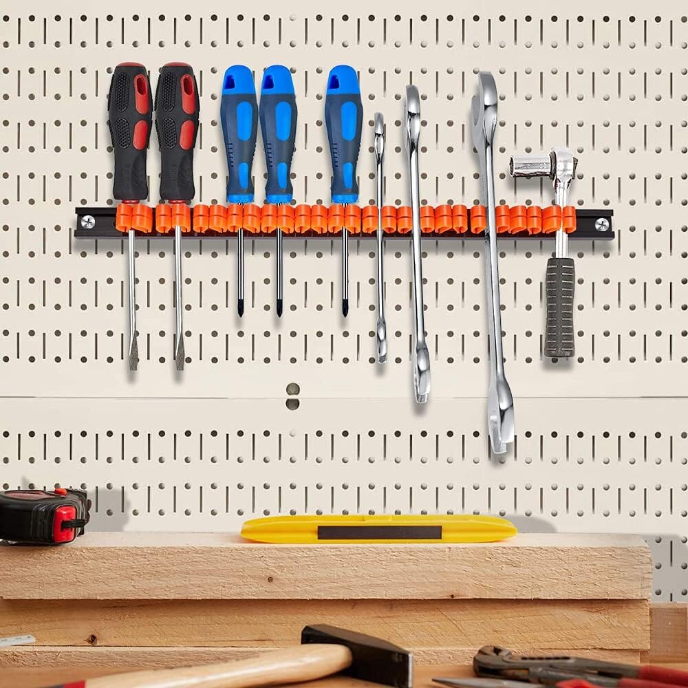 Porte Outils Mural - ToolRack™ - Orange