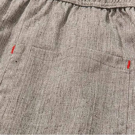 Pantalon en Lin Homme - ModestFlow™ - Gris