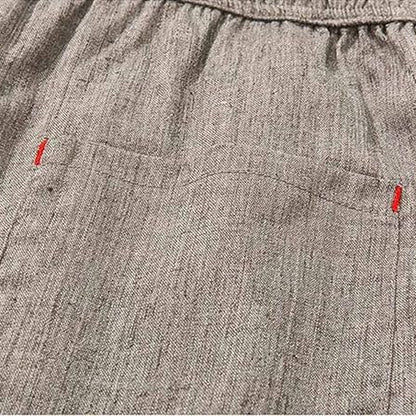 Pantalon en Lin Homme - ModestFlow™ - Gris