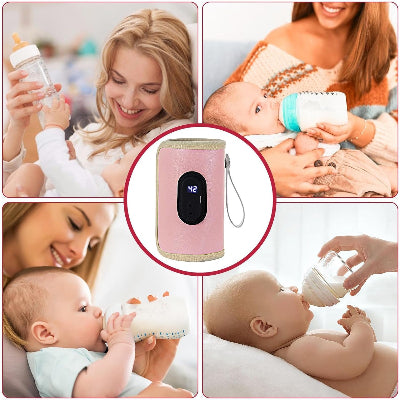 Chauffe Biberon - ChauffeNomade™ - Rose