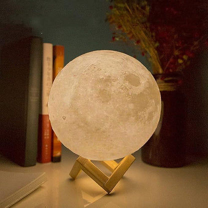 Lampe Lune - MoonAura™ - Ambre