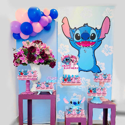 Décoration Anniversaire - StitchPartySet™ - Stitch & Angel