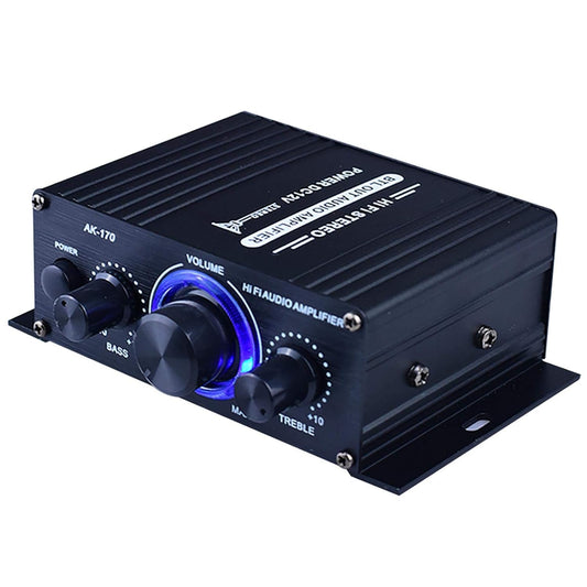 Amplificateur Audio - StereoBoost™ - Noir