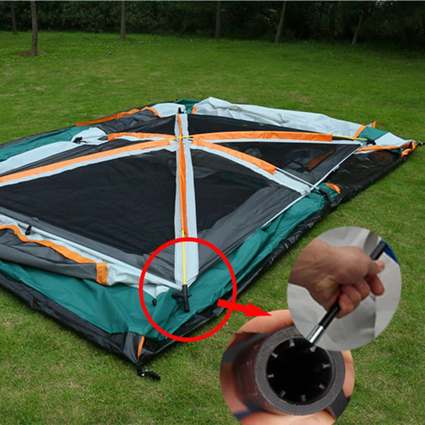 Tente de Camping - AllSeasonTent™ - Vert