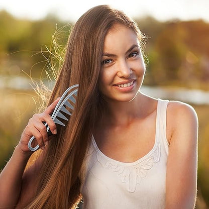 Peigne Afro - WaveFlex Comb™ - Argenté