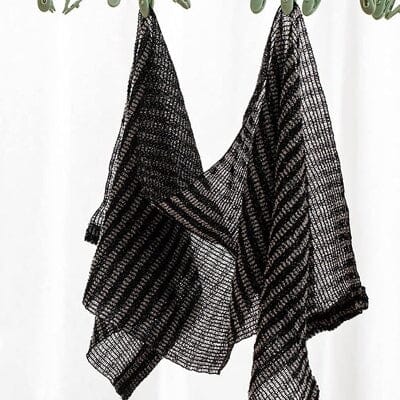 Gant de Toilette - ExfoLisse™ - Noir
