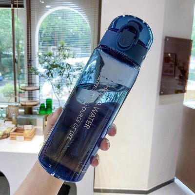 Gourde de Sport - FitBottle™ - Bleu Transparent