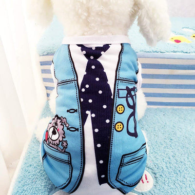 VETEMENT POUR CHIEN - ChicouPet™ - Gilet Cravate
