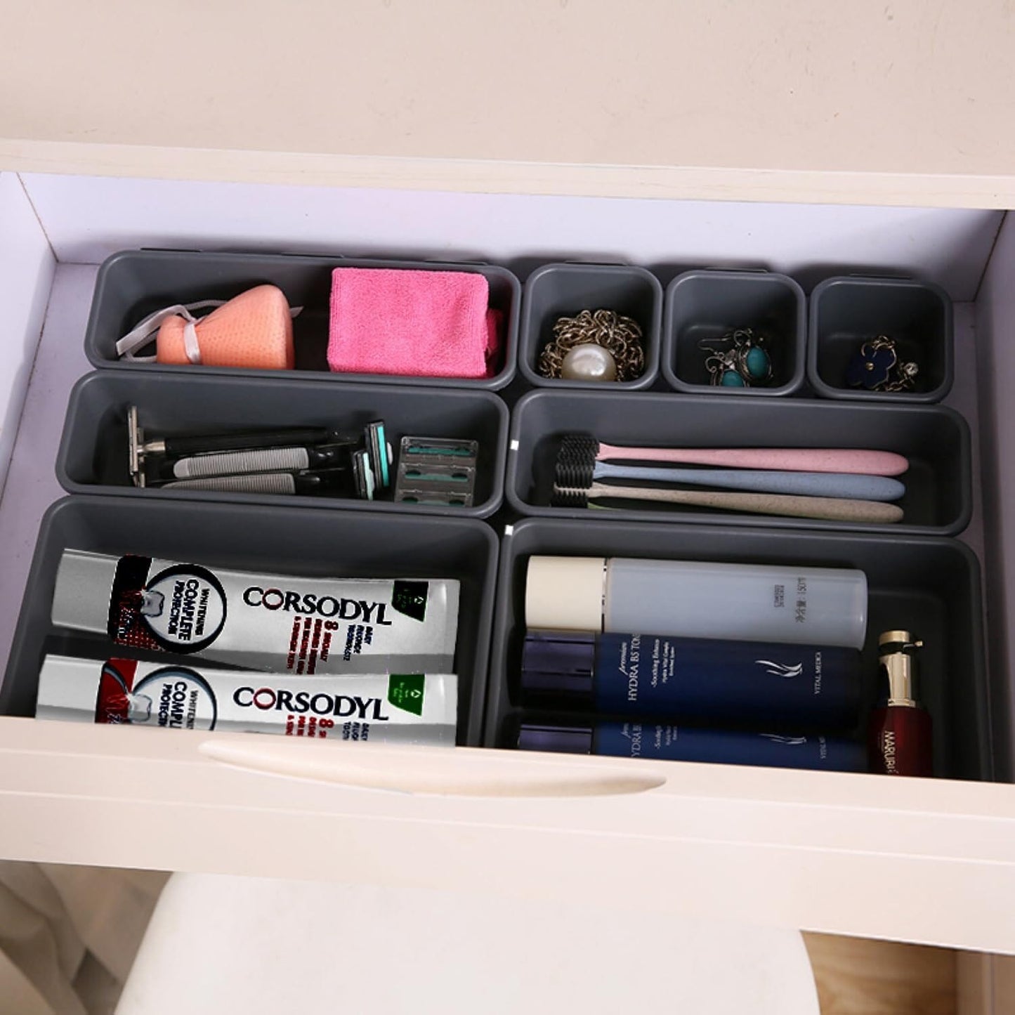 Organisation de Tiroir - DiviTray™ - Noir