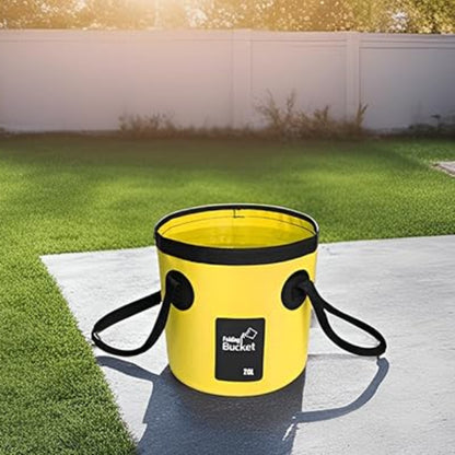 Seau Pliable - BucketGo™ - Jaune