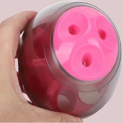 Distributeur de Croquettes pour Chien - FeedMaze™ - Rose