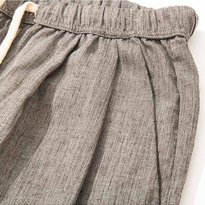 Pantalon en Lin Homme - ModestFlow™ - Gris