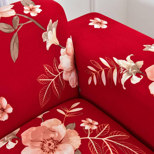 LoungeProtec™ - Fleurs rouges