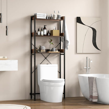 Meuble WC - OverToiletStorageRack™ - Noir