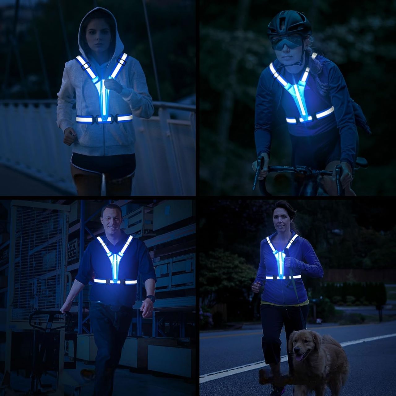Gilet de Sécurité - SafetyVest™ - Bleu