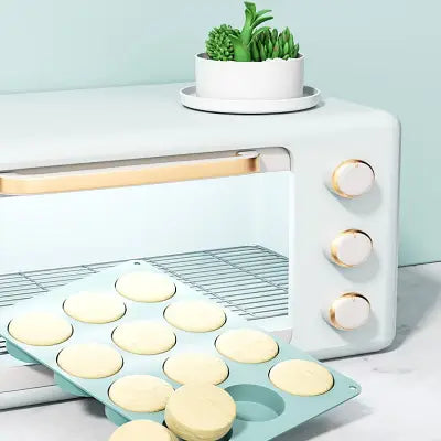 Moule A Gateau - NewRoundCookieMolds™ - Bleu Morandi