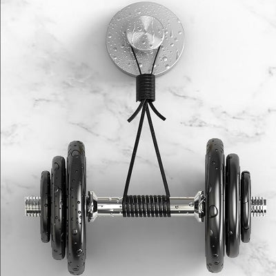 Support Douche - SuctionCupHooksforShower™ - Argent