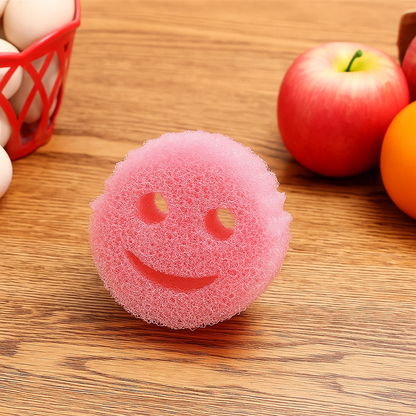 Eponge Smiley - SpongeJoy™ - Rose