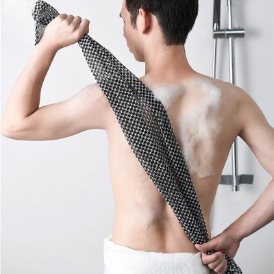 Gant de Toilette - ExfoLisse™ - Noir Grille