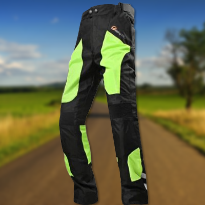 Pantalon de moto - BikeWaterproofTrousers™ - Vert